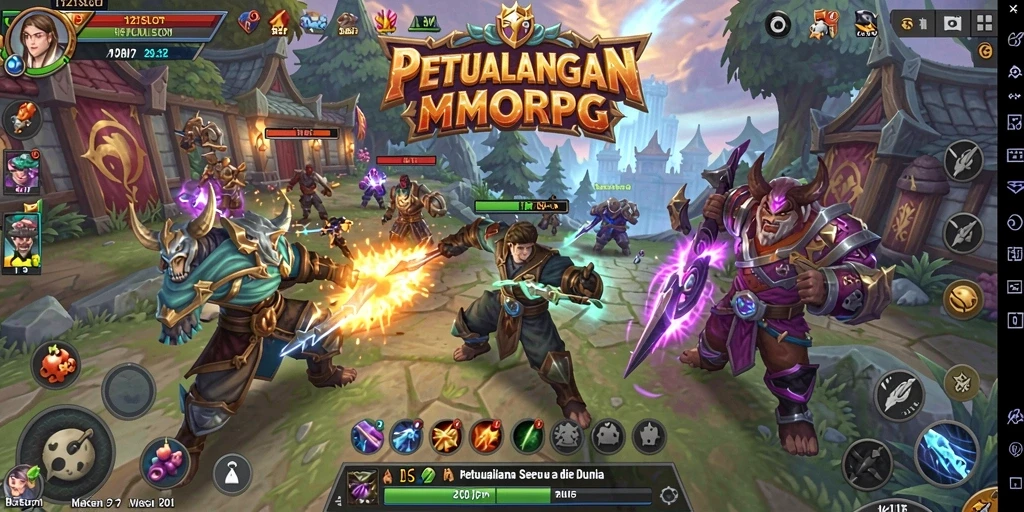Gameplay seru 1121SLOT di dunia MMORPG yang menakjubkan.