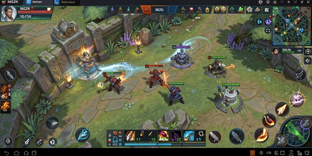 Tampilan menarik dari gameplay 365ZK yang mendebarkan.