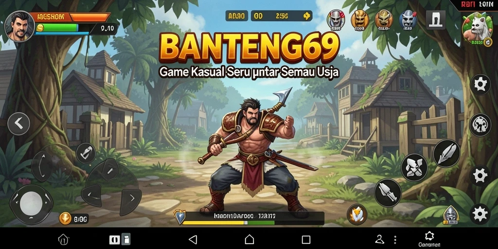 Tampilan gameplay BANTENG69 yang menarik dan seru.