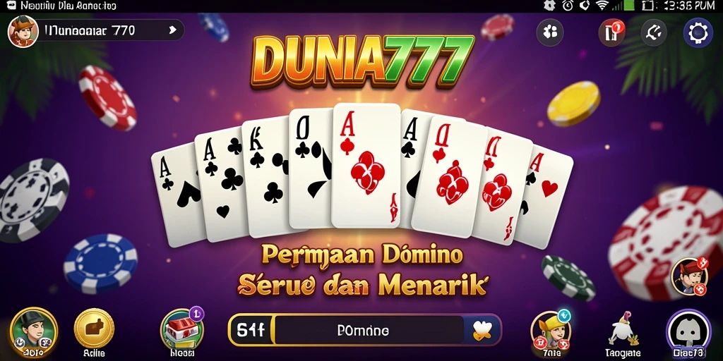 Tampilan menarik dan gameplay seru dalam DUNIA777.