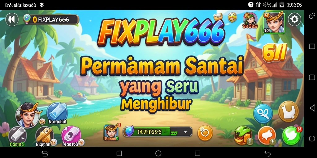 Tangkapan layar dari gameplay FIXPLAY666 yang seru dan berwarna.