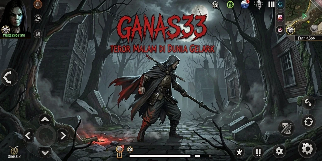 Gameplay menyeramkan dengan makhluk mengintimidasi di dunia gelap.