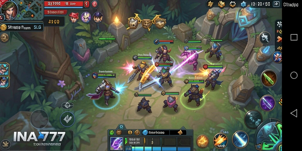 Tampilan gameplay menarik dalam <strong>INA777</strong> yang menunjukkan aksi strategi.