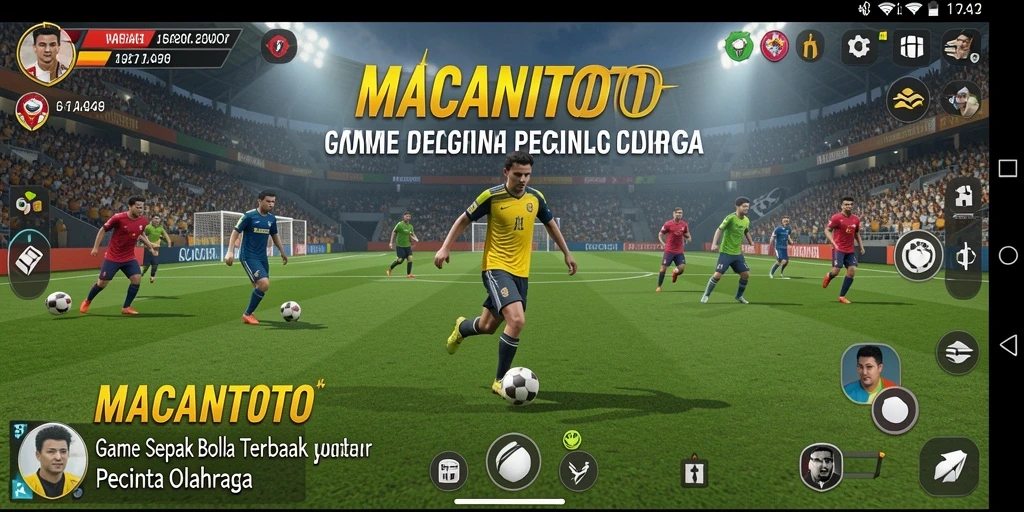 Gameplay mencengangkan dalam MACANTOTO membawa pengalaman sepak bola nyata.