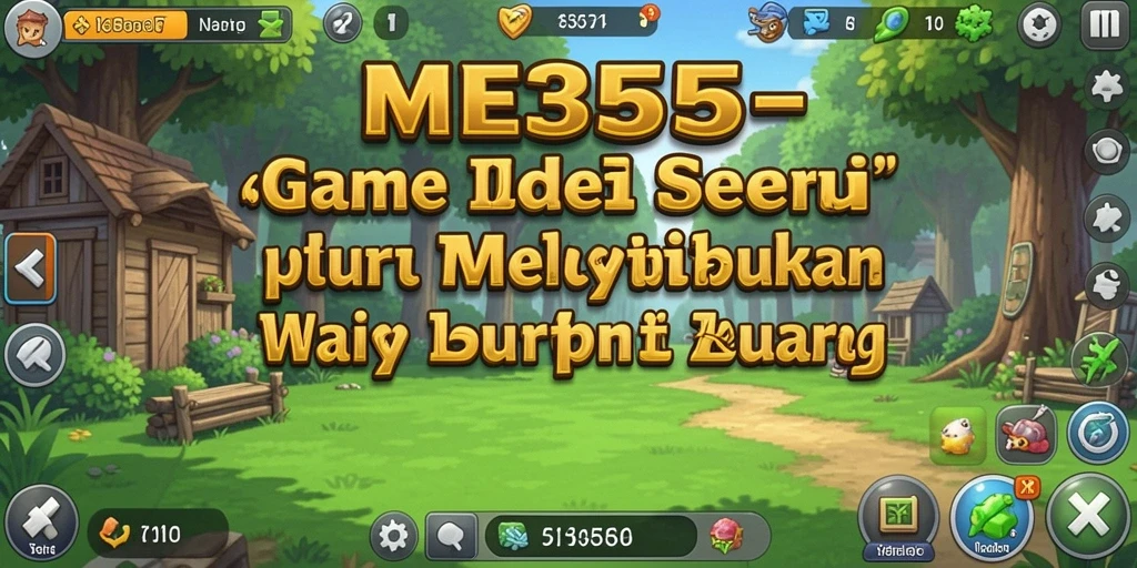 Screenshot utama ME355 menampilkan gameplay yang menarik dan mengasyikkan.