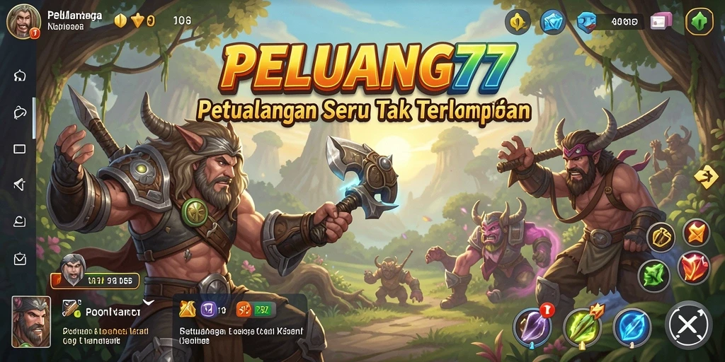 Gameplay seru PELUANG77 dalam dunia petualangan yang menantang.