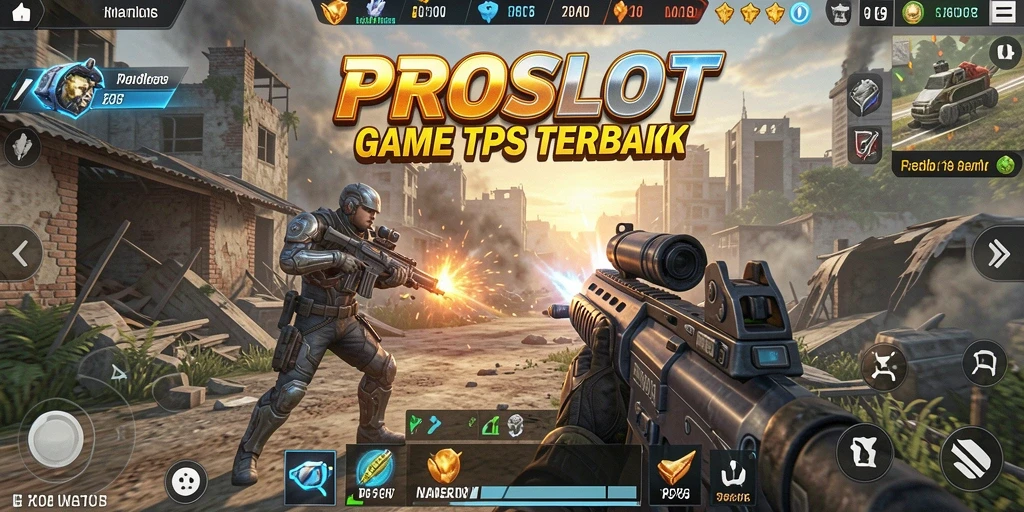 Gameplay mendebarkan dalam PROSLOT dengan aksi TPS yang seru.