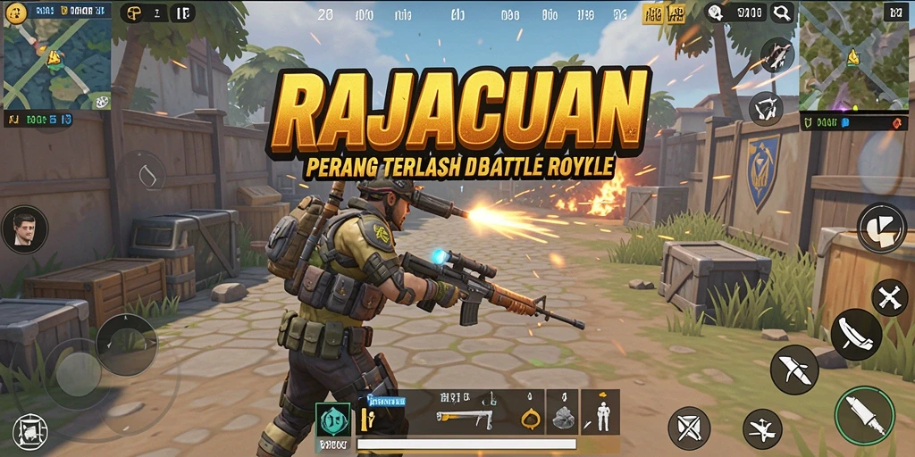 Tampilan seru pertempuran di arena RAJACUAN.