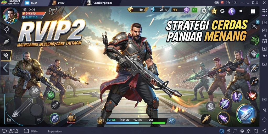 Tangkapan layar menampilkan gameplay strategi yang mendalam dan menarik.