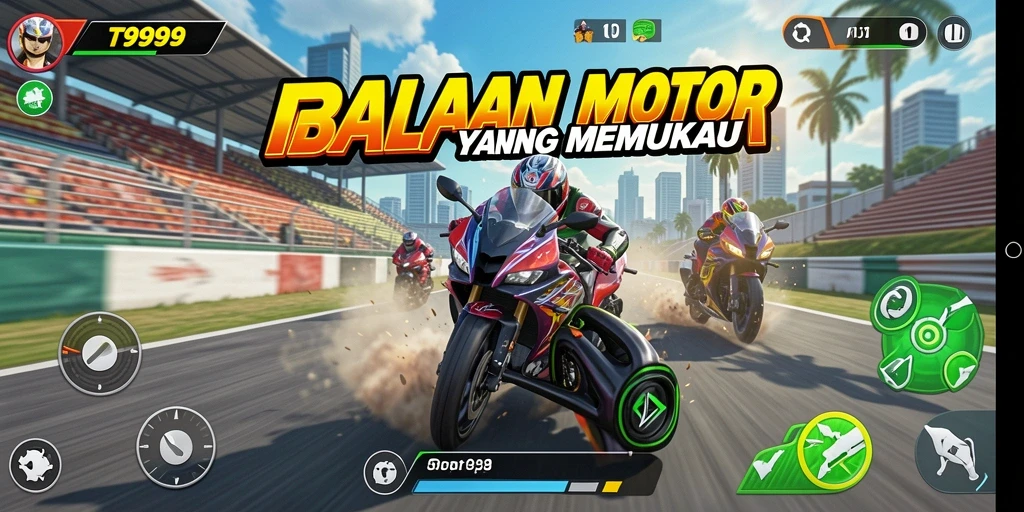 Gameplay seru T9999 yang memacu adrenalin.